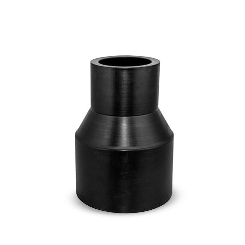 REDUCCIÓN CAMPANA HDPE PE4710 ASTM/ISO TERMOFUSIÓN MOLDEADO