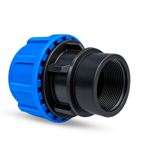 ADAPTADOR C/ROSCA NPT HEMBRA PP COMPRESIÓN PN16
